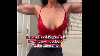 Let me flex a big smile & flex my muscles at the same time #happy #model #filipina #flex#strongwomen