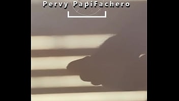 It's winter and the morning sun is low on the horizon pervy papifachero got up to get some more coffee and noticed some