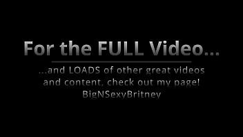 Big n sexy britney goes goth - goth chick blowjob and huge facial - promo video 1 min sfw teaser
