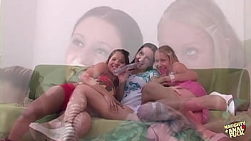 Racist picture shoot including gorgeous models cyndy sabrina and natali conclude in a sensual anal quartet
