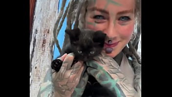 Sweet little black kitty cat what's your favorite thing about black cats #blackkittylove #sweet #catvibes #psyla