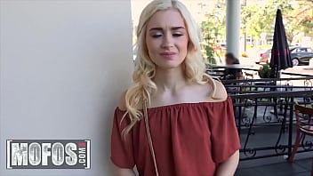 Mofos - publick pickups - anastasia knight tony rubino - blonde braceface fucks outdoors