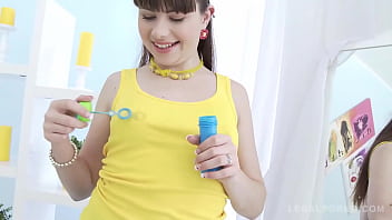Filthy and loving luna rival screams for triple anal as every hole is filled by dominant studs who treat her like a true whore