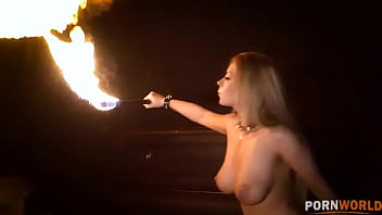 Fiery hot fetish babe