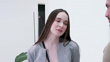 Brunette teen hazel moore gets ass slammed to gain new client for daddy gp2561