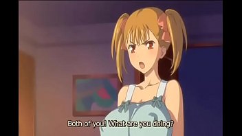 Hentai massive boobs milf and teen play