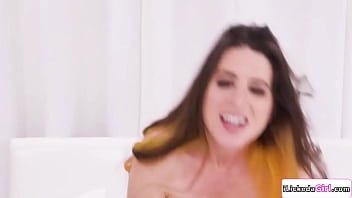 Serena blair and cadence lux finished the photoshoot and then start the scene spreads cadence legs wide open and licks her hairy pussy