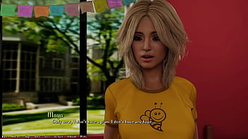 Being a dik #58 - two hot kissing lesbians who wanted a throuple with me moves out of the dorm and into the sorority house