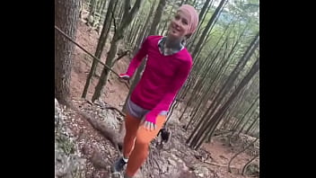 Climbing uphill on trail running is always exhausting carry me ️what’s your trick for getting through the