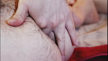 Playing with my hairy hole