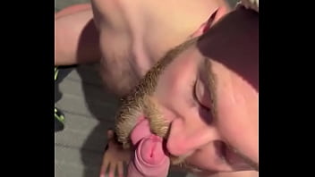 Licking gingerscruff87’s balls like it’s my job he smelt so fucking good after a long day at work