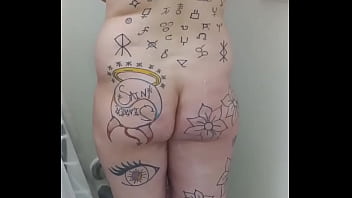 Getting ready for training check out my sopping wet holes and watch me stretch my smooth pussy lips