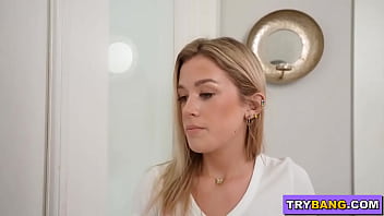 Bangbros - skinny stepdaughter ashley alexander finds something she likes and desires in the bathroom
