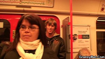 He picks up and bangs huge titted lady