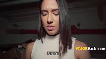 Girl with pretty face big ass fucks for cash
