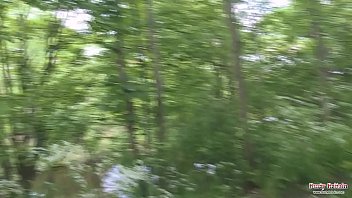 Busty nastyshag outdoor fuck