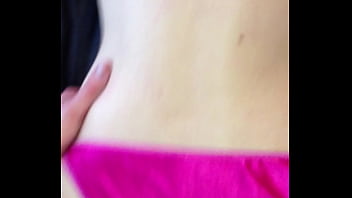 Colombian girl fucking in satin panties