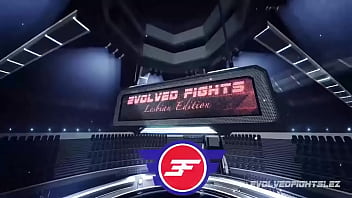 Naked female wresting - new on evolved fights lez