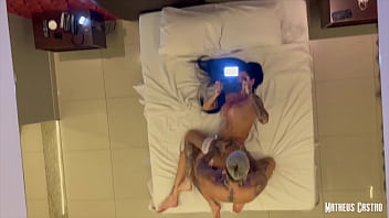 Vazou vídeo íntimo da morena tatuada gostosa peituda transando em motel - teaser - collab polly persch
