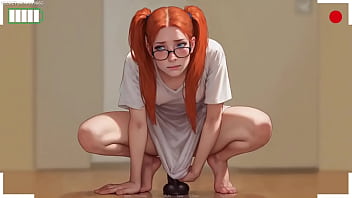 Huge bbc dildo 24 inches deep pussy fuck dripping wet tight pussy gets its first taste of giant cock - mila 01 - 3d hentai porn games