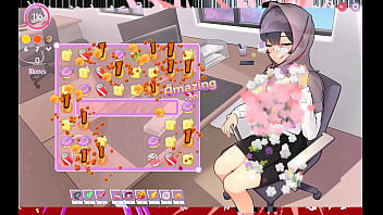 Tsundere milfin hentai game pornplay ep 6 my boss is teasing me with her massive tits getting our of the perfect cleavage