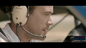 Spanish milf babe flies with an airplane and fucks