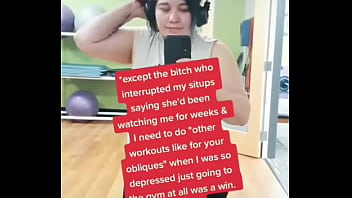 I never see other people as competition at the gym i'm always hoping we all we reach our personal goals *except that on