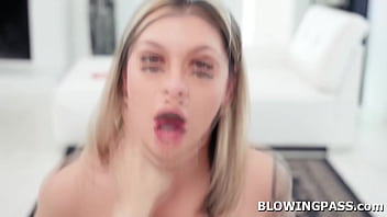 Big tits gyspy rose is ready to take on some big black cock the blonde latina strips naked and starts tit fucking her guy before getting throated