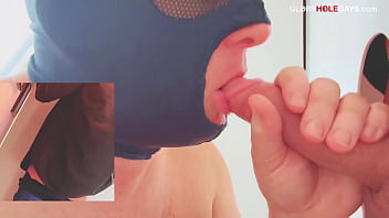 He dropped by during his lunch break – shy quiet what he unleashed at the gloryhole was way more than expe