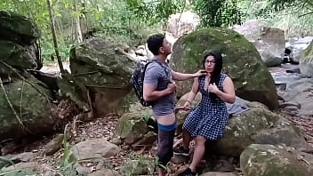 Final part i really enjoy fucking in nature i go to the forest to fuck with my friend and he cums on my leg alexachris20