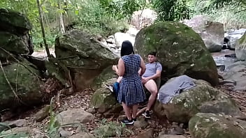 Final part i really enjoy fucking in nature i go to the forest to fuck with my friend and he cums on my leg alexachris20