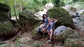 Final part i really enjoy fucking in nature i go to the forest to fuck with my friend and he cums on my leg alexachris20