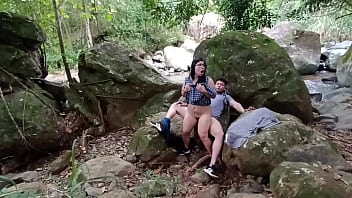 Final part i really enjoy fucking in nature i go to the forest to fuck with my friend and he cums on my leg alexachris20