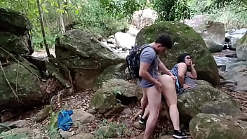 Final part i really enjoy fucking in nature i go to the forest to fuck with my friend and he cums on my leg alexachris20