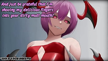 Lilith aensland want to dominate you with a leash like the good dog you are hentai femdom joi petplay humiliation