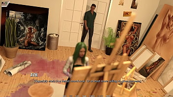 Taboo university #53 - fucking the trans redhead hard in her ass while she leaks precum out of her small cock - 3d porn games