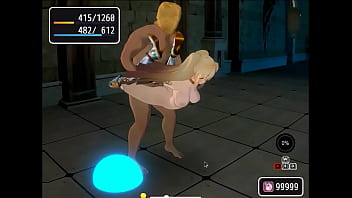 Pretty woman having sex with man in pricia defense erotic hentai ryona rpg new gameplay