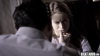 Hot small tits teen sucked a guys dick