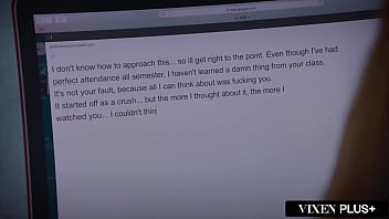 Arietta wants to fuck her professor by whatever means necessary her professor is flattered but knows it's taboo when she puts him in a situation where he can't refuse it's an easy yes