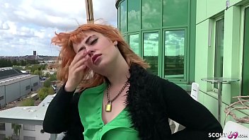 German scout - tattoo model teen aus leipzig bei spontan casting ohne kondom gefickt