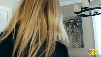 A scene rapidly transforms into a location for engaging in sexual activity with two attractive women