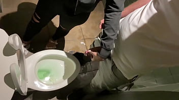 Sucking cock at the club and morning fuck