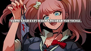 Junko want to see you suffer while she fuck her girlfriend femdom joi futanari anal humiliation