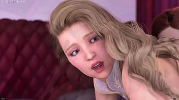 Triple dorm room fun massive cock guy and two girls threesome with two juicy sluts girls take his huge together - freshwomen 05 3d porn game