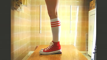 3054099 cum under my converse again and socks barefeet 720p