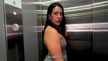 I meet my horny neighbor in the elevator and fuck his dirty cock without my husband noticing kyleiellish
