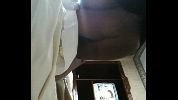 Black couple getting it in a hotel