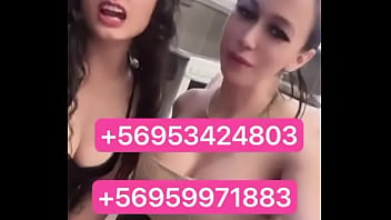 Bien ricas y calientes para ti bb estamos haciendo videollamadas con mi amiga natthychilena también cada una sola escr