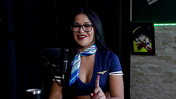 Sempre sonhou em ser aeromoça foi demitida em 5 meses por transar no avião e as putarias em vôos - tifany rocha swing cast watch sheer red
