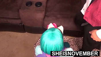Hd sheisnovember ditches classes and her step father finds out face fucking his ebony step daughter with bigcock bbc to keep secret big tits nipples jiggling during reverse cowgirl style after a kneeling blowjob by msnovember